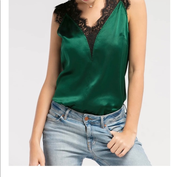 Silk lace camisole - Picture 1 of 6